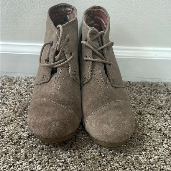 Toms suede heels - Picture 2 of 4